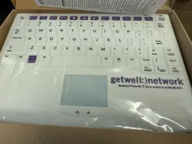 Kba-g4356-gwn Tg3 Electronics Liquid Resistant Wireless Keybaord/touchpad - Withstands Hospital-grade Cleaners