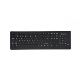 Kba-ck104s-bnun-us Tg3 Kback104sbnunus Cleanable Sealed Black Keyboard 104 Key Withstands Hospi