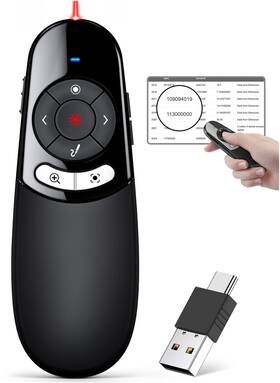 Titiancool Dp100 2 In 1 Usb Type C Spotlight Presentation Clicker Advanced Digital Highlighti