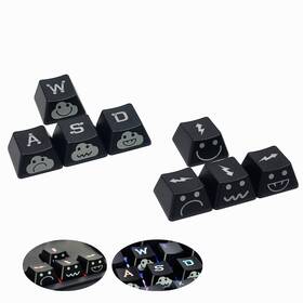 Ts Keycap Aub07txyp9q1 Replacement Wasd Arrow Keycaps Uv Coating Backlit Double Shot Oem Prof