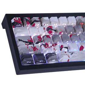Tsungup B0cdcd98hm Pbt Side Printed 135 Keycap Set Double Shot Shine Through Cherry Profi