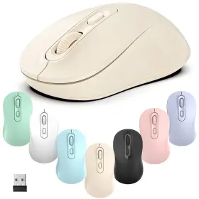 Tvvtvvt 607606979510 Wireless Mouse 2026 New Model Silent Click Ergonomic Design Portable 4 Bu
