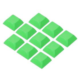 Uxcell 745065532959 1u Blank Keycaps 10 Pack Mx Keyboard Replacement Universal Pbt Mechanical Green