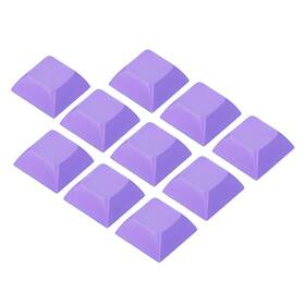 Uxcell 745065532973 1u Blank Keycaps 10pcs Mx Keyboard Replacement Universal Pbt Mechanical Purple