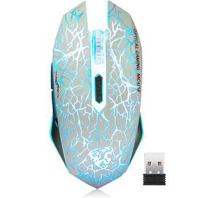 Vegcoo C10wt C10 Wireless Gaming Mouse Rechargeable Silent Optical M