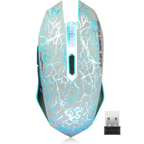 C10wt Vegcoo C10 Wireless Gaming Mouse Rechargeable Silent Optical M