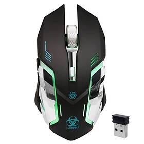 Vegcoo C9sbkn Wireless Gaming Mouse Silent Rechargeable Computer Mi