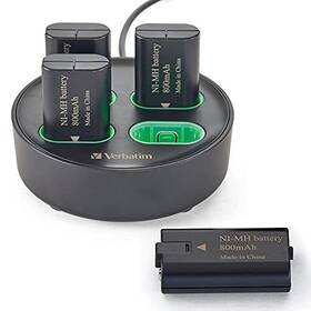 Verbatim 70729 2 Charging Stand For Use With Xbox Controller Rechargeable Battery Packs