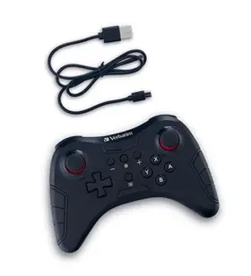 70221 Verbatim America Llc New Wireless Controller For Use With Nintendo Switch - Black Usb