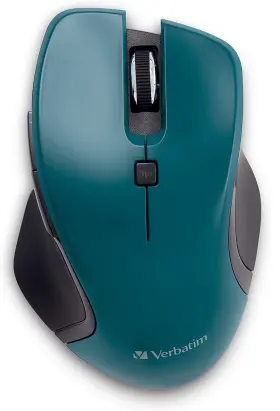 70247 Verbatim Americas Llc Usb-c Wireless Blue Led Mouse Teal 2.4ghz