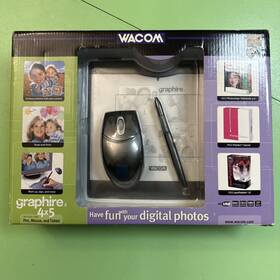 Wacom Cte430gr Graphire3 4x5 Usb Tablet Pen Mouse And Software Bundle New