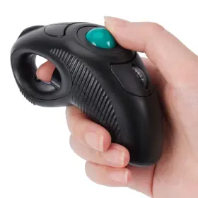 Brf6 Welspo Wireless Usb Handheld Finger Trackball Mouse With Laser Pointer