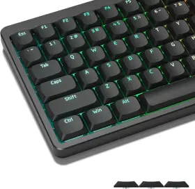 Jm-az-129 Womier Low Profile Pbt Keycaps Black Shine Through Cherry Mx 60% 65% 75%