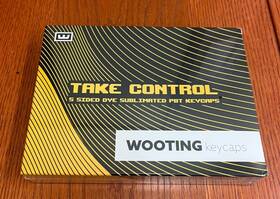Wooting Kc2-us2-dys-ctrl Keycaps Us-ansi 5 Side Dye-sub Pbt Keycap Set - Take Control