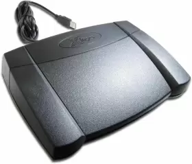 Xk-0986-uep3 X-keys Xk-3 Rear Hinged 3-pedal Macro Pad