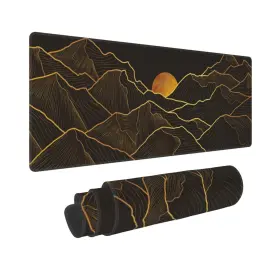 Yinfilan 331797370788 Large Gaming Mouse Pad With Stitched Edges And Nonslip Rubber Base Ex