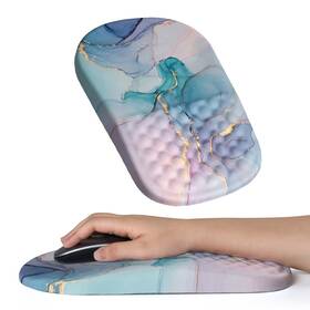 Youzzan 163010586924 Ergonomic Mouse Pad Wrist Support With Massage Design Pain Relief Mousepad S