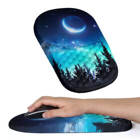 Youzzan 163010587020 Ergonomic Mouse Pad Wrist Support With Massage Design Pain Relief ... Fast Ship