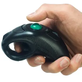 Y-10w Yumqua Finger Handheld Mouse Trackball Wireless 2.4ghz Usb F