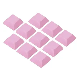 Zaplyte 745065532904 1u Blank Keycaps 10 Pack Mx Keyboard Replacement Universal Pbt Mechanical Pink