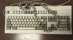 163-40-4 Zenith Vintage Mechanical Keyboard - Data Systems Zkb-2 Alps Sckl Yellow