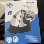 R-go Vertical Ergonomic Mouse Medium Right Hand Wired Usb Silver Rgohe Open. Price: $45.00.