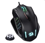 Redragon M908 Impact Rgb Led Mmo Gaming Mouse With 12 Side Buttons, Black New. Price: $25.00.