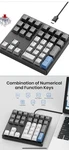 Mechanical Number 34 Wired Hot Swappable Keypad, Open. Price: $34.99.