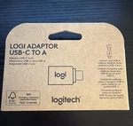 Logitech Usb-c Usb-a Adaptor 956-000028 New. Price: $14.95.