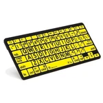 Logickeyboard Largeprint Bluetooth Black On Yellow Wireless New. Price: $114.90.