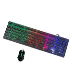 Shipadoo D500 Mechanical Hand Esports Backlight Keyboard Mouse Set *open Box. Price: $19.00.