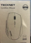 Tecknet - EWM01002 Cordless Mouse Gray Open. Price: $10.95.