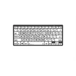 Logickeyboard Xlprint Bluetooth Black On White Pc New. Price: $114.90.