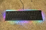 I-rocks K71M Rgb %100 Gaming Keyboard Gateron Brown Switches Black Frame Used. Price: $45.00.