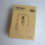 Tecknet M003 Wireless Optical Cordless Standard Mouse - Black Model Open. Price: $8.79.