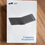 Mp Foldable Bluetooth Keyboard Portable Model 109-1001P01 Qwerty Black New. Price: $18.98.