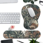 Boho Aesthetic Mouse With Wrist Rest Keyboardpad Vintage Wildflowers Wris... New. Price: $30.34.