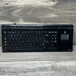 Logitech Cordless Media Pro Keyboard W/ Touchpad PS3 Bluetooth Y-X5A77 Used. Price: $14.99.