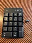G-cord Wireless Number 2.4G Numeric Silent 19 Keys Usb Used. Price: $20.00.