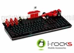I-rocks K76M Illuminated Mechanical Keyboard Led Lighting For Toy Blocks New. Price: $106.30.