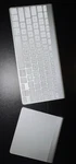 Apple Magic Keyboard (A1314) And Trackpad (A1339) Wireless - Tested Used. Price: $40.00.