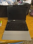 Fintie Ultra Thin 4MM Wireless Bluetooth Keyboard With Case Open. Price: $5.00.