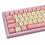 Pbt Cute Pink Yellow 136 Keys Xoa Dye Sublimation Custom Key... New. Price: $48.05.