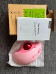 Seenda MBD5 Wireless Bluetooth Ergonomic Rechargeable Trackball Mouse Pink/red New. Price: $14.99.