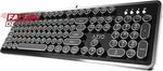 Azio Retro Typewriter-inspired Mechanical Keyboard Vintage Design W/modern Featu New. Price: $152.40.