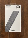 Logitech Keys-to-go Slim Bluetooth Keyboard For Iphone, Ipad, & Apple Tv Stone New. Price: $20.00.