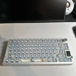 Yunzii AL80 Wireless Mechanical Keyboard Silver With Swapped Keys New. Price: $95.00.