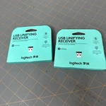 Lot Of 2 Logitech Usb Unifying Receiver New Unopened. Price: $22.00.