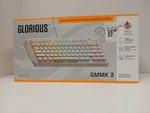 Glorious Gmmk 3 75% Mechanical Gaming Keyboard, White Parts*. Price: $24.99.