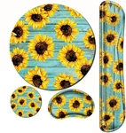 Sunflower Mouse Pad And Keyboard Wrist Rest Ergonomic For ... New. Price: $31.67.
